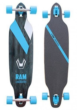 RAM FR1.0 Longboard schwarz/blau/weiß 2015 -